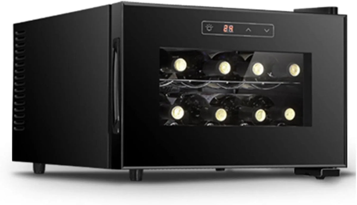 Weinkühlschrank, 8 Flaschen, 8 bis 18 °C, Thermostat, Klimaanlage, Unabhängiger