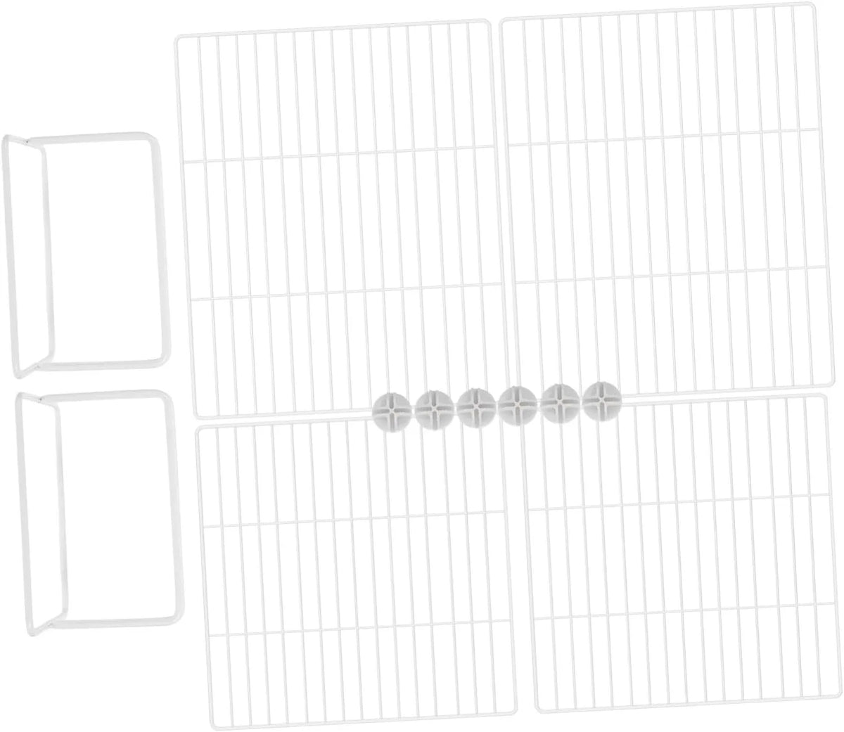 Gefrierschrank, 57cm, Gefrierfach, Edelstahl, Tiefkühlschrank, SOLUSTRE Gefrierschranktrennwand Verstellbar 43-57cm aus Edelstahl Abs