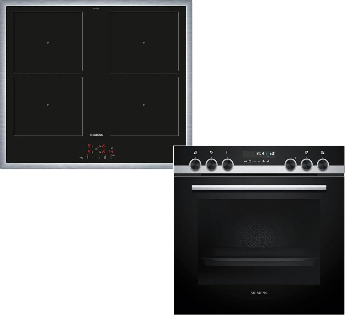 Siemens iQ500 PQ521DB2ZM Induktionskochfeld, 60 x 60 cm, Induktionsplatte, Einbau