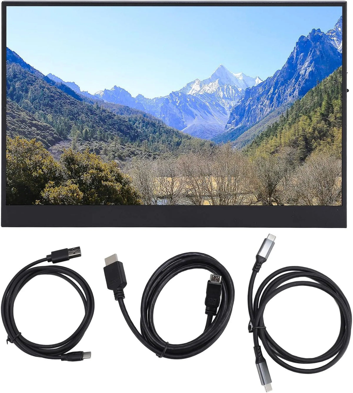 Smart TV, 1920 × 1200, Fernseher, banapoy 12-Zoll-Monitorbildschirm, USB, tragbar, Touch-Bedienung, Touchscreen-Extender, 1920 x 1200 185 PPI