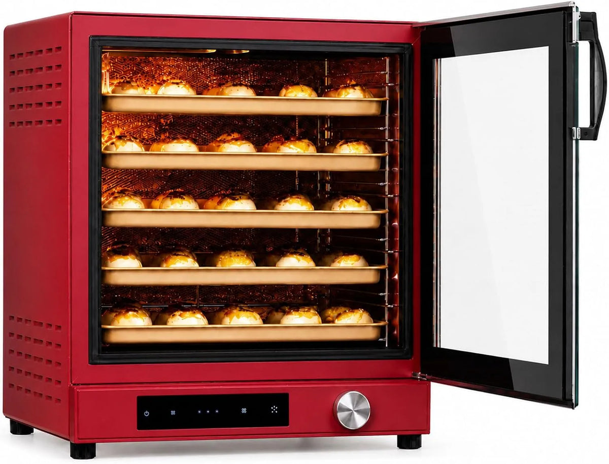 Modell 999-minuten-timer, 2800 W, 80l Gewerblicher Heißluftofen, 10 Ebenen Zum Backen, 25, 260 °c, Für Brot, Gären Und Dörren, Kuchen, Gebäck
