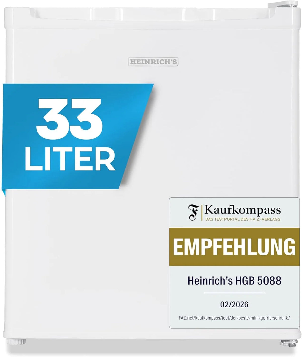Gefrierschrank, 33 L, 40 dB, Outdoor, Gefrierfach, leise, Camping, Tiefkühlschrank