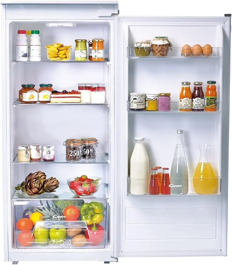 Candy Kühlschrank, 197 L, Einbau, Weiß, Candy CIL 220 NE, 197 Liter, Schlepptürtechnik, eintürig