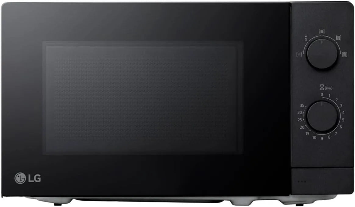 LG MS2082H Mikrowelle, 20 L, 700 W, Kindersicherung, Auftaufunktion, Mikrowellenofen, Weiß, 5 Leistungsstufen, leicht zu reinigen, kompakt und sicher
