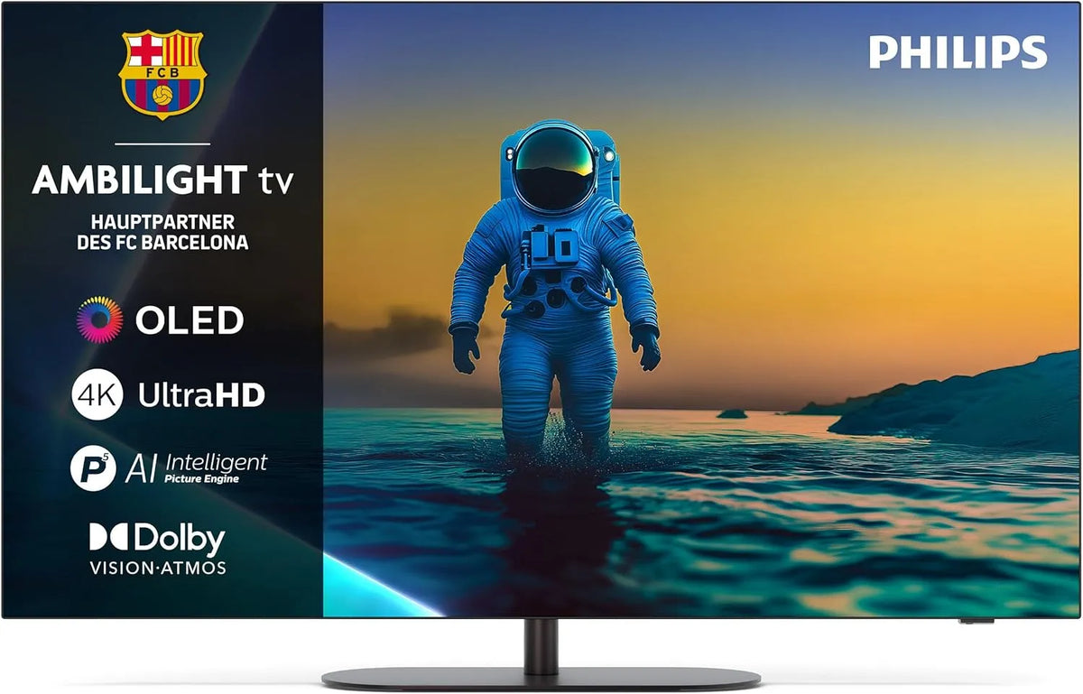 Philips 55OLED810 Smart TV, 55 Zoll, Fernseher, 4K UHD, IPS-Panel, Philips 55OLED810 55' 4K OLED Ambilight Smart TV