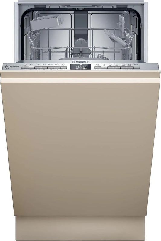 NEFF S853HKx20E Geschirrspüler, 45 cm, Slim-Format, vollintegriert, NEFF N 30 Smarter Vollintegrierter Geschirrspüler 45 cm S853HKx20E