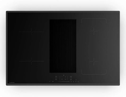 Klarstein Induktionskochfeld, 80cm, 8400 W, Induktionsplatte, Boost, Touch-Bedienung, Timer, Kindersicherung, Flex-Zone, Touch-Slider, 4 Zonen