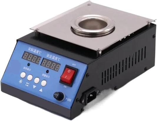 Produkt Edelstahl Einstellbare Temperatur Löttopf Zinn Herd Schmelzofen Bad 250 W 30~400 Entlöten