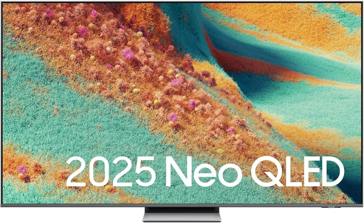 Samsung QN85F NQ4 Smart TV, 65 Zoll, 144 Hz, Fernseher, 4K UHD, QLED, schmal, Quantum Matrix Technology Slim, AI Gen2 Prozessor, AirSlim Design, 163