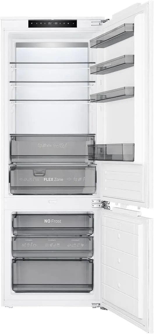 Kühl-Gefrierkombination, HÄFELE RIB57S194dN75a, Einbau, Kühlschrank mit Gefrierfach