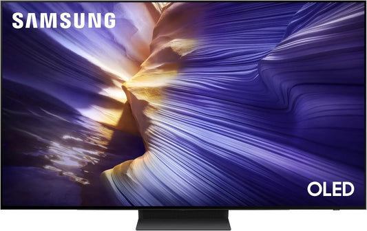 Samsung S90F NQ4 Smart TV, 55 Zoll, 144 Hz, Fernseher, 4K UHD, OLED, HDR, Dolby Audio, AI Gen3 Prozessor, 4K Upscaling Pro, Motion xcelerator 144Hz