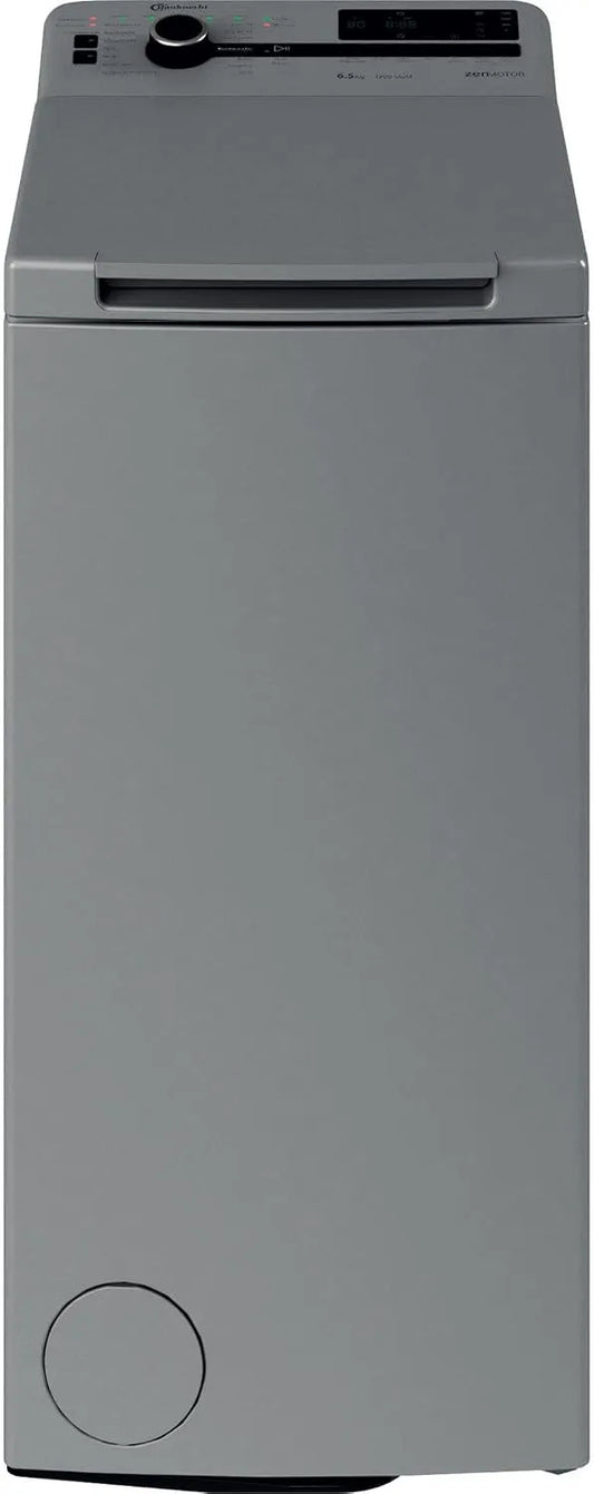 Bauknecht Waschmaschine, 5 kg, Silber, 1300 UpM, Vollwasserschutz, Autom, Bauknecht WMT Silver 6513 D4 Toplader-Waschmaschine, 15° Green&Clean