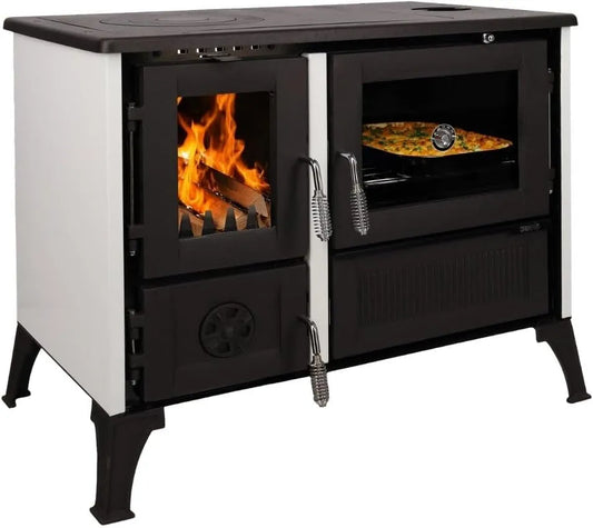 Produkt 365® Küchenherd Cook Smart weiß emailliert 8 kW Gusseisen A+