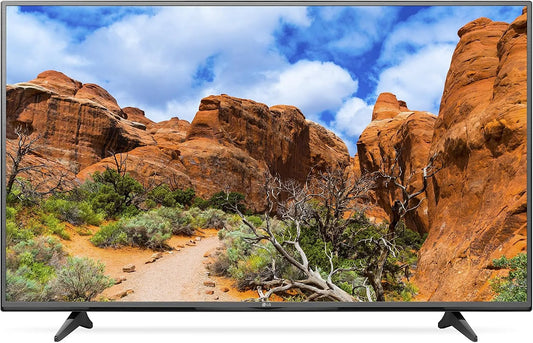 LG 55UF680V 1000PMI Smart TV, 55 Zoll, Fernseher, Schwarz, 139cm, Metallic Design