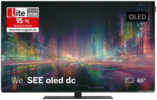 Smart TV, 65 Zoll, Fernseher, OLED, LOEWE We, Dual-Channel Funktion