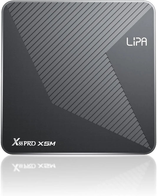 Smart TV, Fernseher, Lipa x88 S905x5M, WLAN, Android OS, Apps via Playstore und Internet, 1000M LAN und WiFi, 8K Decoder