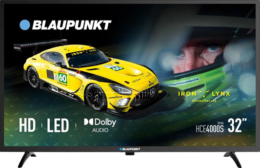 Smart TV, 1366 × 768, 60 Hz, Fernseher, HDR, Dolby Audio, HDMI, USB, DVB-T2, HDR10, 16 W Stereoklang, Edge-LED