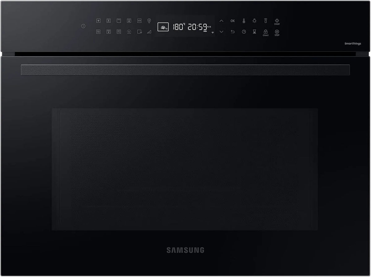 Samsung NQ5B4353FDK/U1 Mikrowelle, Mikrowellenofen, Samsung NQ5B4353FDK/U1 Kompakt-Backofen mit Mikrowelle Schwarzes Glas