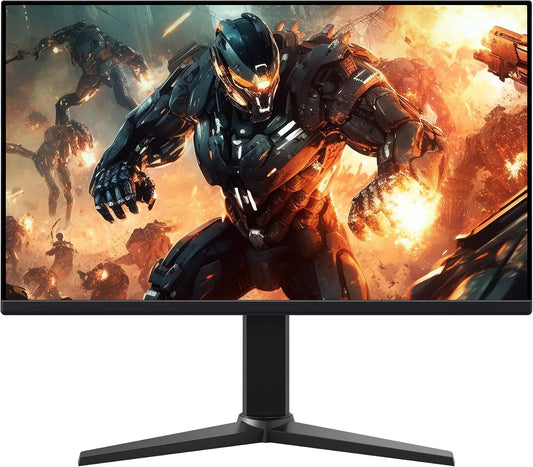 Monitor 1080p, 24 Zoll, 1 ms, 165 Hz, Gaming-Ausstattung, Full HD, PC-Bildschirm, Schwarz, 8 Zoll sichtbar, 61 cm, VESA-kompatibel, 23, FHD 1080p