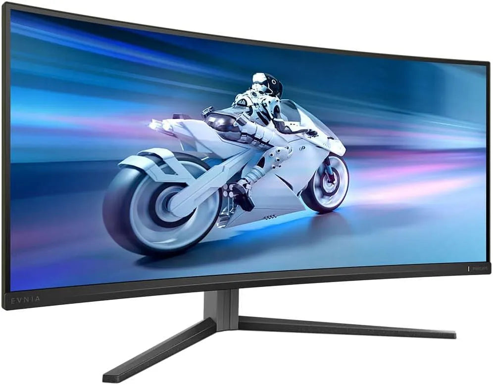 Philips 34M2C6500-34 HDR400 Monitor, 34 Zoll, 3440 × 1440, 0.03 ms, 175 Hz, 2 HDMI, Gaming-Ausstattung, WQHD, OLED, IPS-Panel, USB, PC-Bildschirm