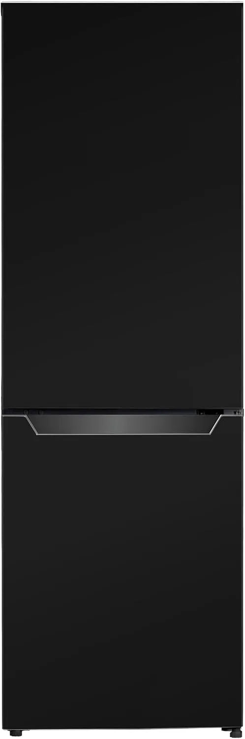 Respekta KG144S-52 Kühl-Gefrierkombination, 157 L, Kühlschrank mit Gefrierfach, Schwarz, LED/144 cm hoch, Fast Cool Funktion, wechselbarer Türanschlag