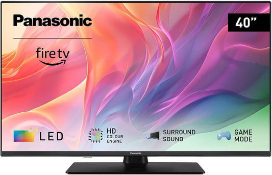 Panasonic Serie 40 TV-40S55AEZ Smart TV, 40 Zoll, Fernseher, HDR, Full HD, 2024, für EIN außergewöhnlich visuelles Erlebnis, HD Color Engine, Fire TV