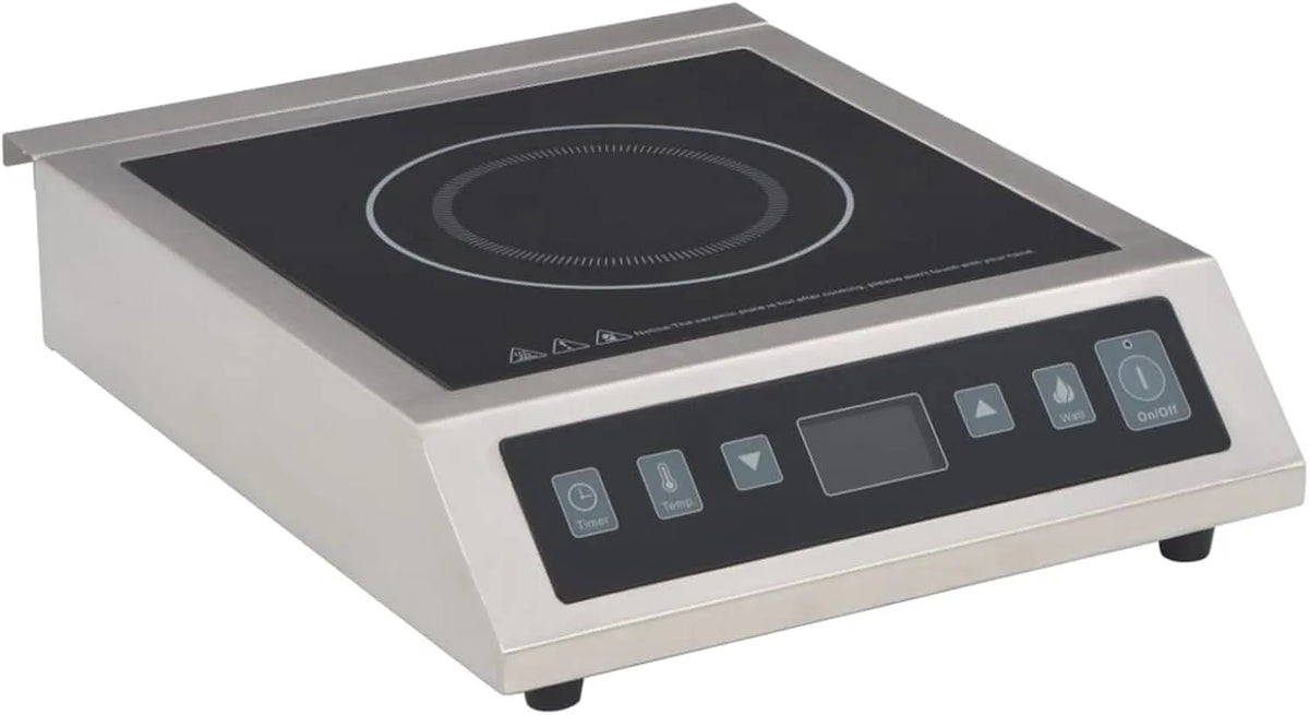 Induktionskochfeld, 41x32, 7x10 cm, 3500 W, Induktionsplatte, Homgoday Model50981, Touch-Bedienung, gewerblich, Schwarz, Homgoday Elektrischer