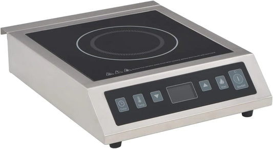 Induktionskochfeld, 41x32, 7x10 cm, 3500 W, Induktionsplatte, Homgoday Model50981, Touch-Bedienung, gewerblich, Schwarz, Homgoday Elektrischer