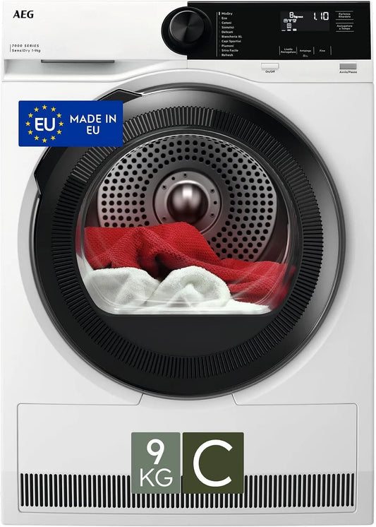 AEG TR7HE9C Wäschetrockner, 9 kg, Energieklasse C