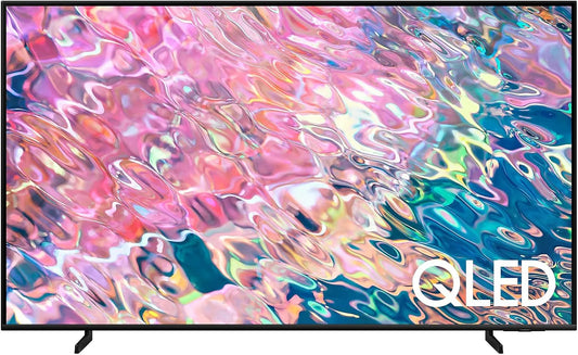 Samsung Q60B Smart TV, 85 Zoll, Fernseher, 4K UHD, QLED, HDR, Quantum Prozessor Lite 4K, QE85 AUxxH, Quantum HDR, 2022, 2022 Modell, Multi View