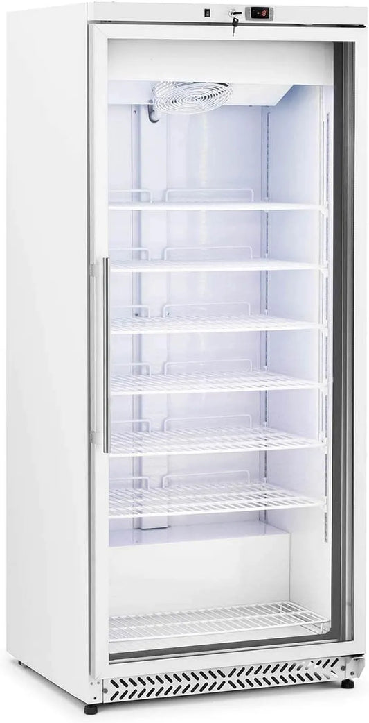 Gefrierschrank, 580 L, 492 W, Royal RCLK-F590GB R290, Gefrierfach, Gastronomie, Glas, Tiefkühlschrank