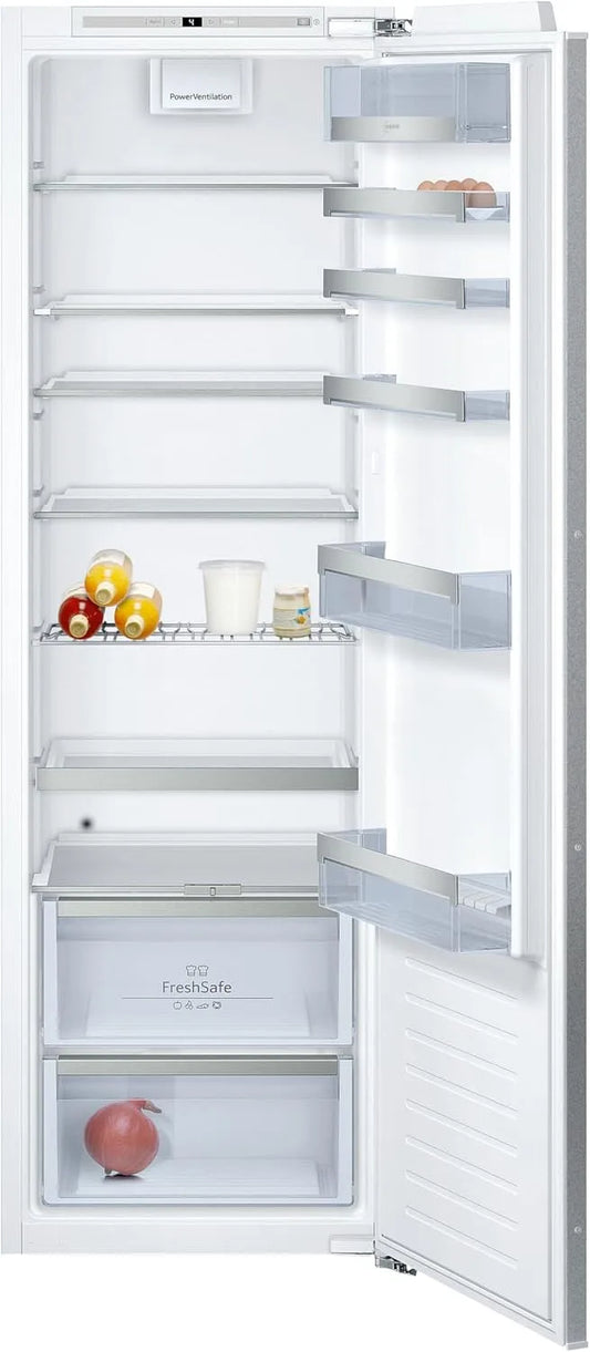 NEFF KI1813FE0 N70 Kühlschrank, 319 L, 177, 2 x 55, 8 cm, Einbau, FreshSafe 2, 319 l Kühlteil