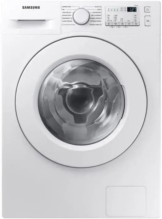 Samsung WD80T4046EW/EF Waschtrockner, 5 kg, Waschmaschine, Trockner, AI Ecobubble, Dampf, Weiß, 1400 trs, min, Programme Vapeur, Lave-linge séchant