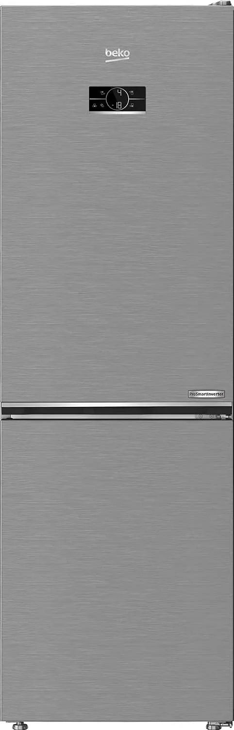 Beko B5RCNE366HxB Kühlschrank, 316 L, freistehend, No Frost, Gefrierfach, Edelstahl, Gefrierkombination, NoFrost, Beko bPRO 500 B5RCNE366HxB, 0°C-Zone