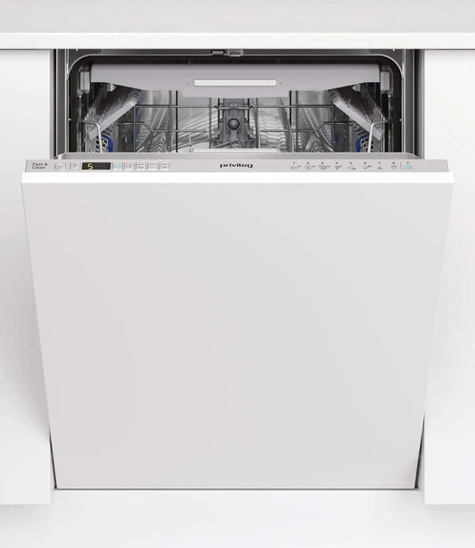Geschirrspüler, 60 cm, Energieklasse D, Privileg 3T131, vollintegriert, 14 Maßgedecke, Fast&Clean 28', Auto Door, Push&Go, Option Multizone