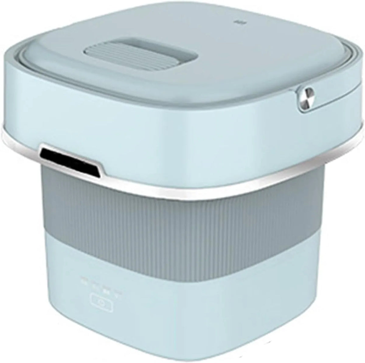 Waschmaschine, 6 L, tragbar, faltbares Design, platzsparende Wäschelösung, für kompakte Wohnräume