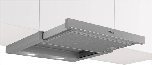 Bosch Serie 2 DFL064W54 Geschirrspüler, 60 cm, Spülmaschine, LED-Beleuchtung, Abluft- und Umluftbetrieb, Silber, 3 Leistungsstufen, Umluft- und