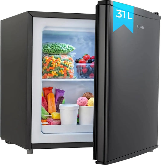 Gefrierschrank, 31 L, KLAMER, Gefrierfach, Tiefkühlschrank, gefriert 2 kg in 24 Stunden