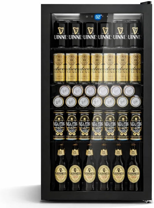 Kühlschrank, 86 L, TRIUMPHKEY, 130 Dosen, 4 Ablagen, frostfrei, TRIUMPHKEY 86L Getränkekühlschrank