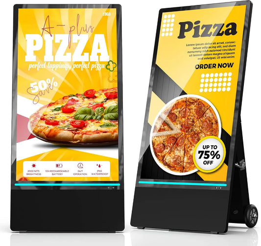Digital Signage Display 10h, 43 Zoll, Werbedisplay, IP65, Einzelhandel, Gastronomie, Outdoor, digitaler Werbeanzeige