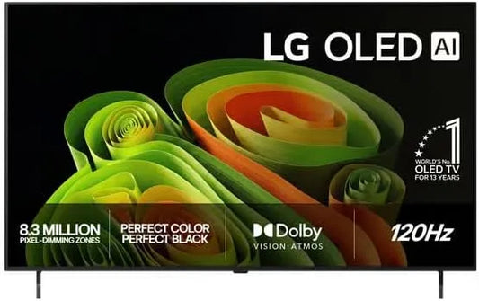 LG Smart TV, 48 Zoll, 120 Hz, Fernseher, 4K UHD, OLED, Schwarz, LG - TV - OLED - 48 Zoll - 4K UHD - B6 - Smart TV - 120Hz - Schwarz Absolu