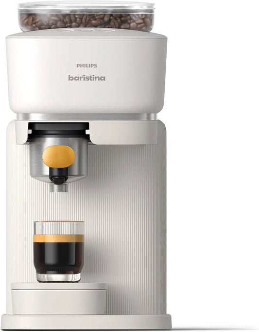 Philips Espressomaschine, IPS-Panel, Schwarz, PHILIPS Baristina Espressomaschine, Café Crema auf Knopfdruck