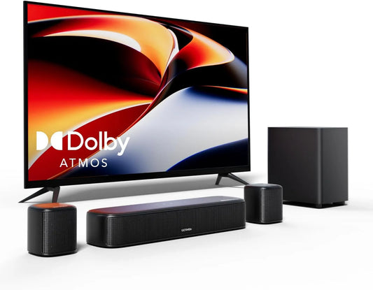Soundbar A50, Dolby Audio, ULTIMEA 5, Aura A50 Pro, Surround Sound System, ULTIMEA 5.1 Soundbar mit Dolby Atmos