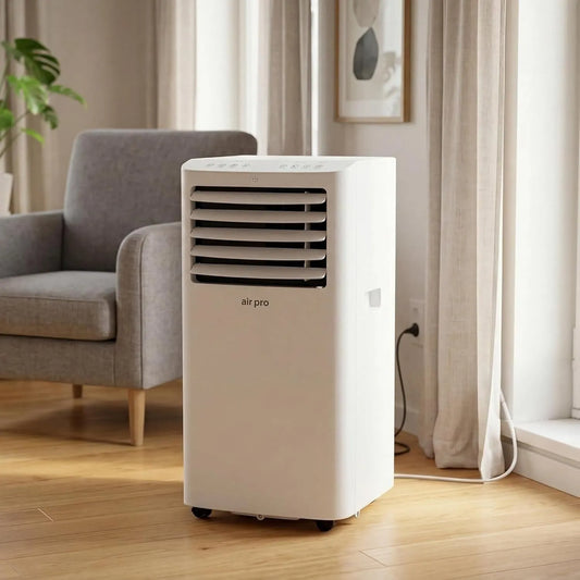 Klimaanlage, HURUMA 4-in-1 24h, Timer, WLAN, Weiß, 12000 BTU, White, HURUMA 4-in-1 Mobile Klimaanlage 12000 BTU Smart WiFi Fernbedienung 24h Timer