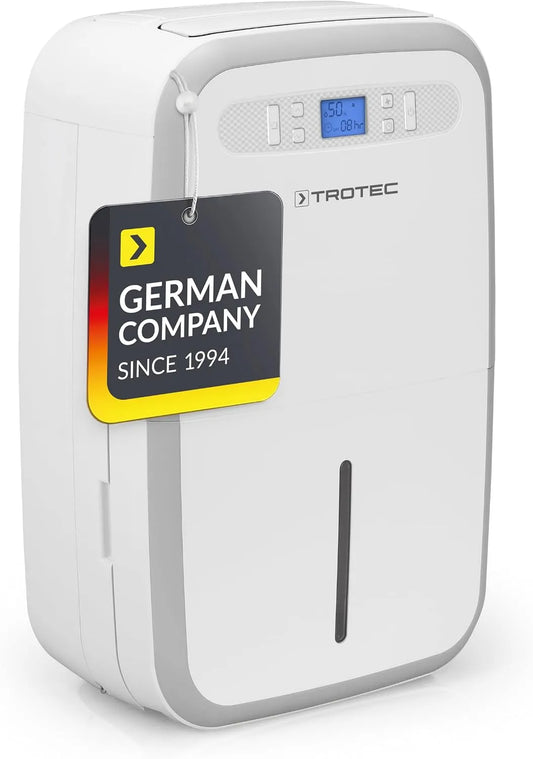 Luftentfeuchter, 30 L, Tag, TROTEC TTK 95 E Luftentfeuchter elektrisch, Leistung 30 L