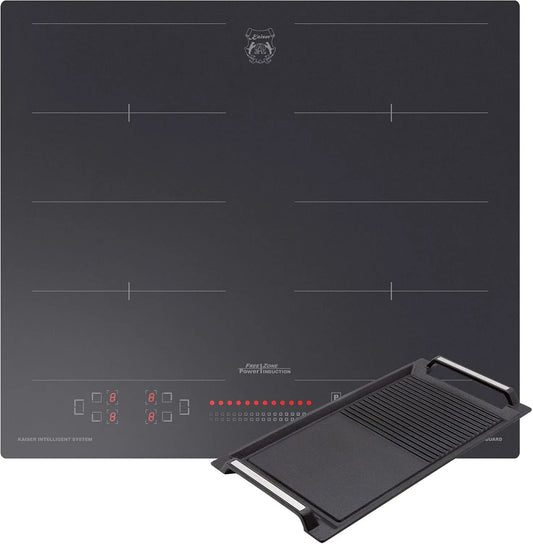 Induktionskochfeld, 60 cm, Induktionsplatte, Boost, Touch-Bedienung, autark, Grill, FlexInduktion FREE ZONE, Slider Touch, 4 kW