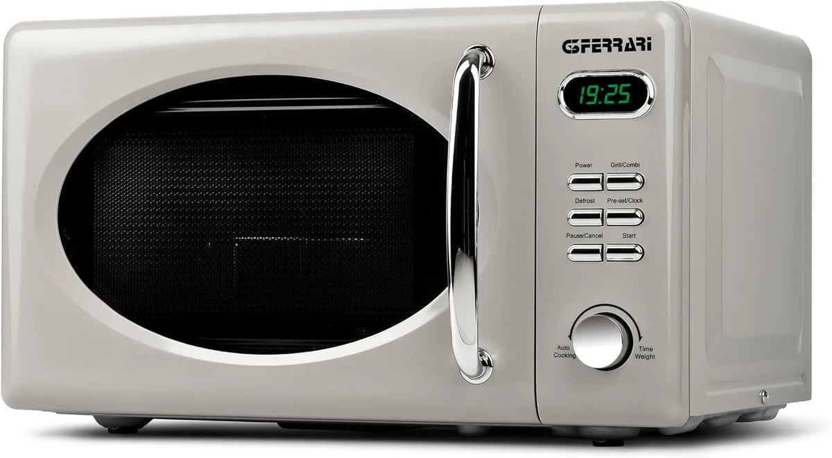 Mikrowelle G10155 60-Minuten-Timer, 20 L, 1150 W, 8 Programme, Mikrowellenofen, G3 Ferrari Sapormio Vintage, 4 Garfunktionen, Digitaler, 1150W