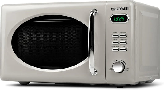 Mikrowelle G10155 60-Minuten-Timer, 20 L, 1150 W, 8 Programme, Mikrowellenofen, G3 Ferrari Sapormio Vintage, 4 Garfunktionen, Digitaler, 1150W