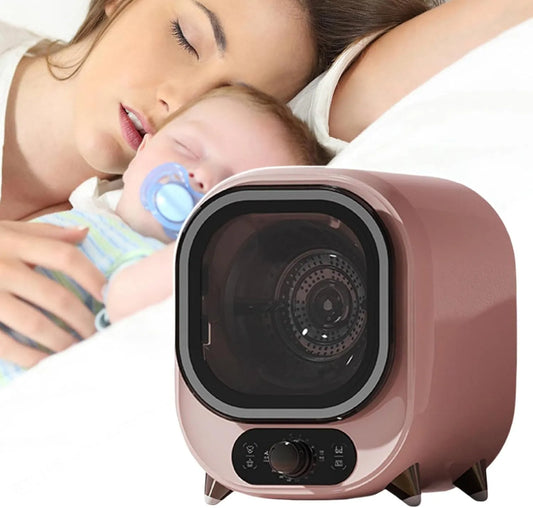 Wäschetrockner, 8 kg, Timer, Drehknopf Zur Steuerung Von Kalt, HeißLuft, FüR WaschküChe, Kinderzimmer, KüChe, Pink