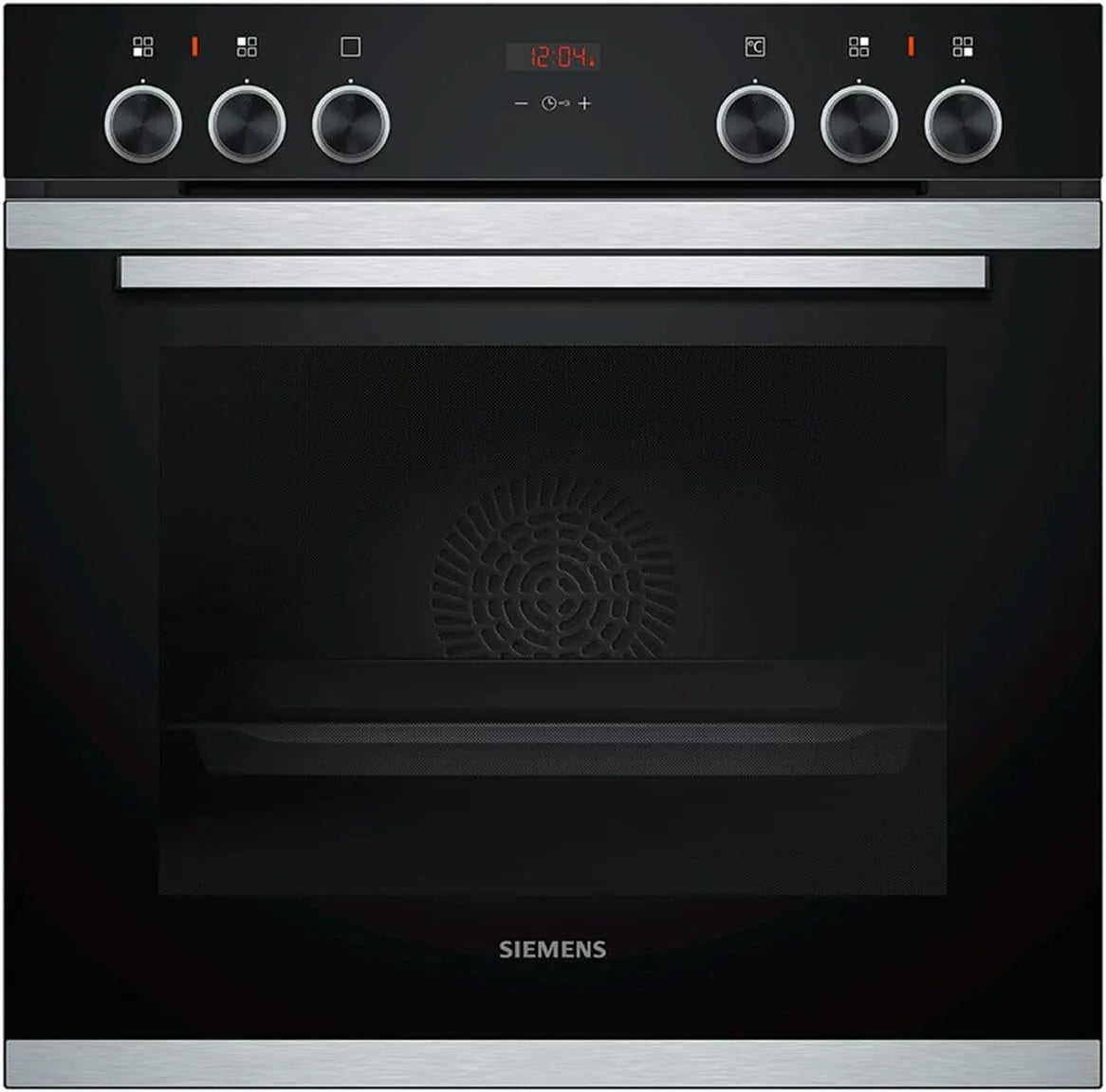 Siemens HE213ABS0 Backofen, 59.4 cm, Einbau, Edelstahl, Klapptür, Elektro